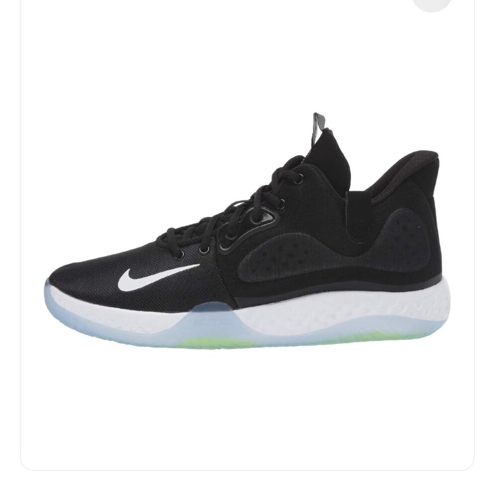 Nike KD Trey 5 VII basketball shoes in black and white Kevin Durant AT1200-001
